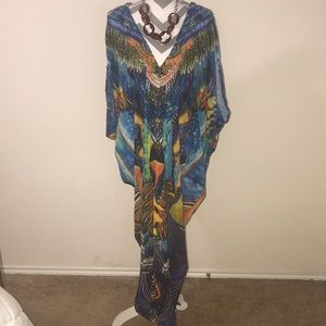 NWT Tropical Inspired CoverUp Dress